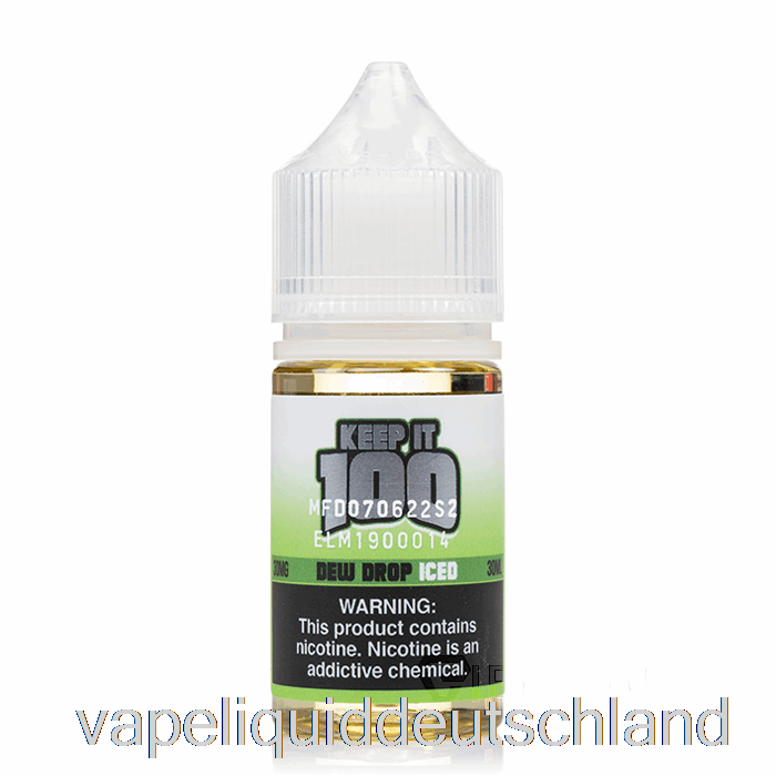 Tautropfen Vereist – Behalten Sie Es 100 Salze – 30 Ml 30 Mg Vape Deutschland